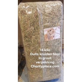 Product: ✓ 12 kilo Duits kruiden hooi Ontstoft