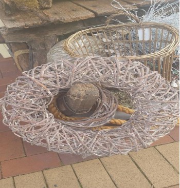 Product: wilg krans white wash Product: wilg krans white wash