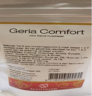 Product: .Geria Comfort 90 st 