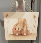 Product: Card bord rabbit - Actuele voorraad: 0