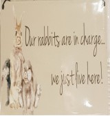Product: Rabbits are in charge - Actuele voorraad: 2