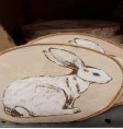 Product: Deco konijn hout