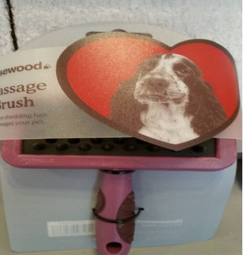 Product: Massage borstel Rosewood konijn