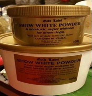 Product: Show white powder